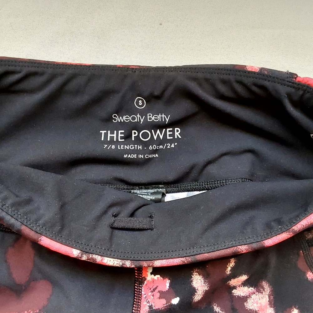 *Sweaty Betty Power Pocket Workout Ankle Leggings - Picture 10 of 13